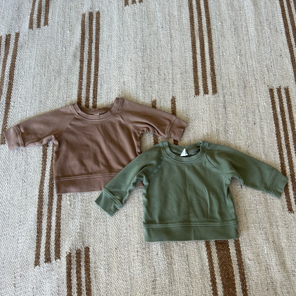 Colored Organics Sweatshirt Bundle 3-6M